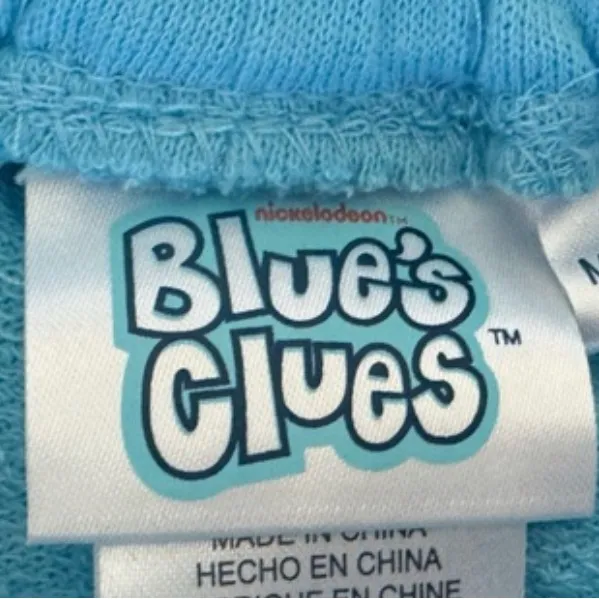 NEW Nickelodeon Blue’s‎ Clue’s Woman’s Comfy Lounge Shorts Blue small - Image 5