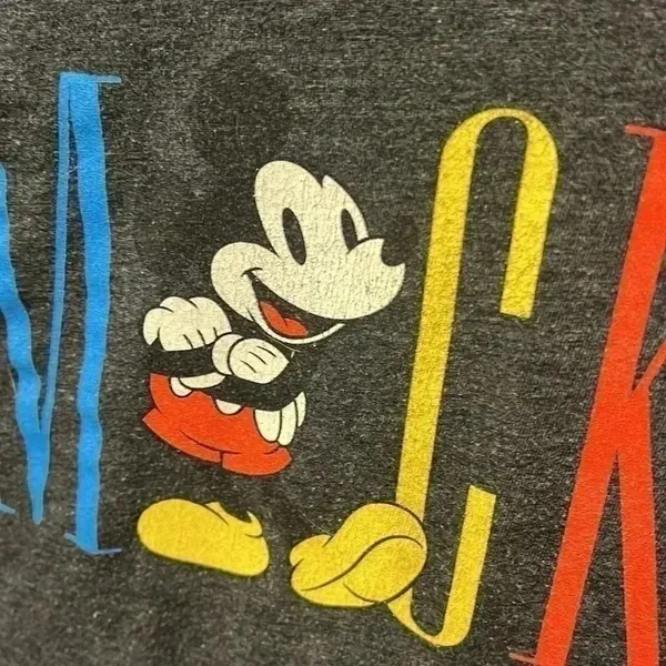 Disney Primark Mickey Mouse Tee Shirt, size Medium, - Image 6