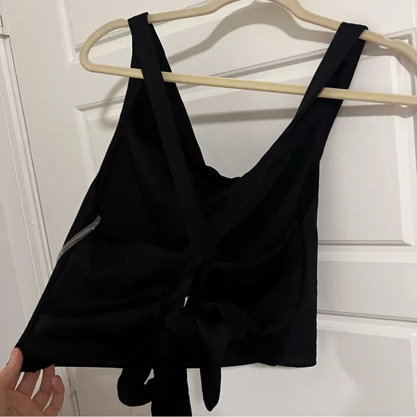DO+BE Black Cowl neck blouse - Image 3