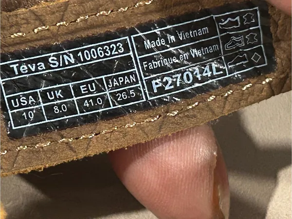 Teva Brown Strappy Outdoor Sandals - Image 9