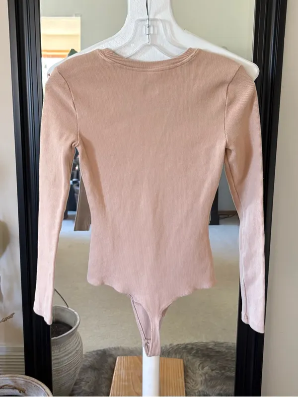 NUUDS Long Sleeve Scoop Neck Bodysuit - Image 2