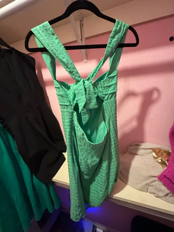 Green Beginning Boutique Mini Dress - Image 2