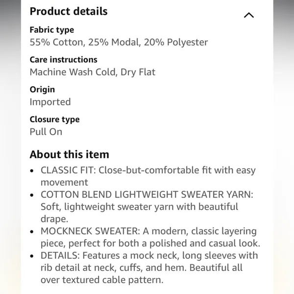 Amazon Essentials Lightweight Mock - Image 4