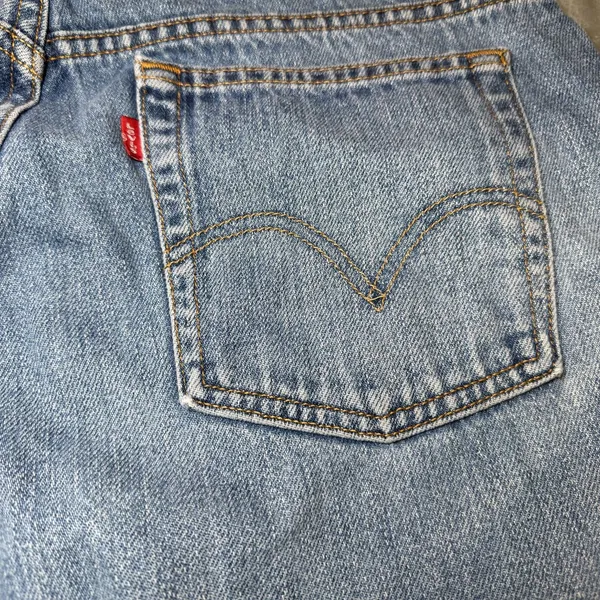 Vintage Levis 550 Womens Size 18 M Jeans Relaxed Tapered Classic Blue Denim - Image 16