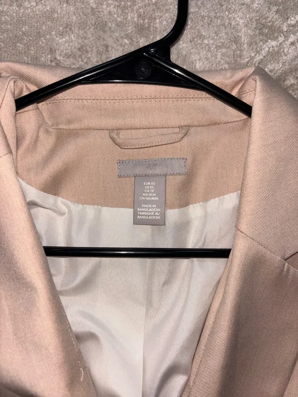 H&M Pink Blazer Light - Image 3
