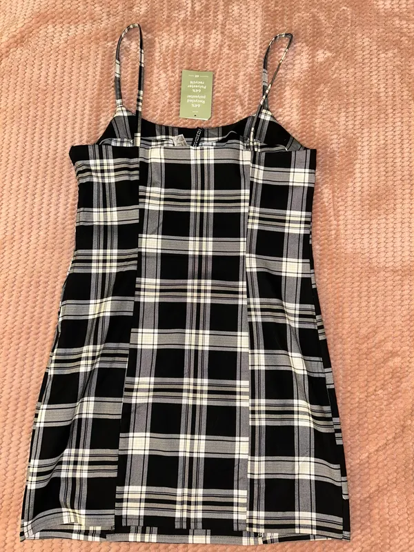 H&M Plaid Dress - Image 2