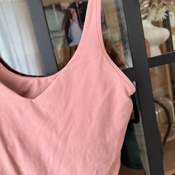 Lululemon Align Tank Top sports bra cropped Pink Blossom dusty rose - Image 6