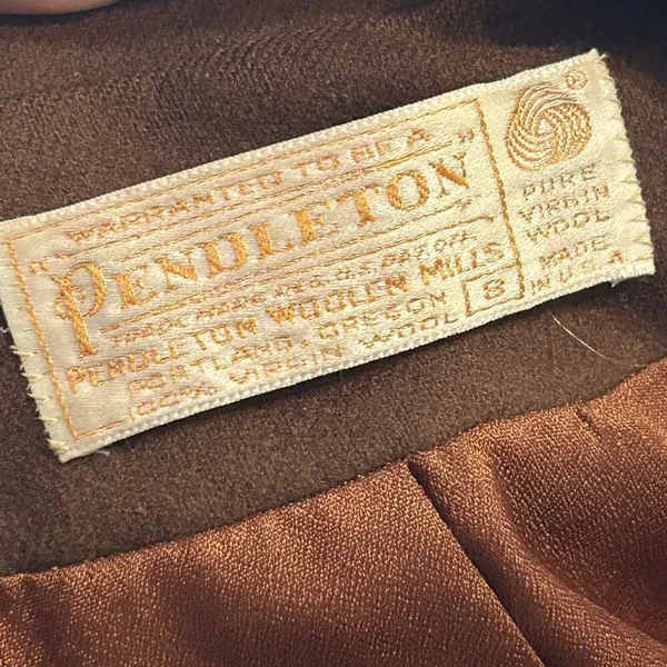 PENDLETON wool blazer top women’s Small - Image 2
