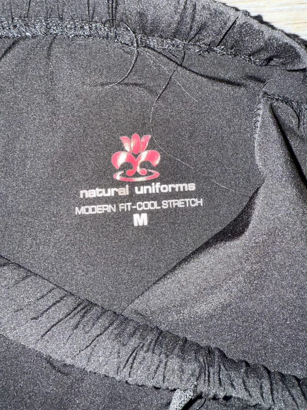 Natural Uniforms Scrubs Set Black Size M - Image 5