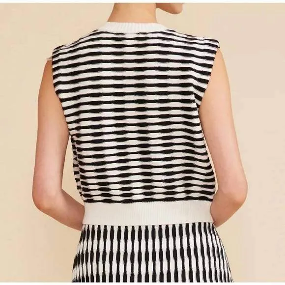Lucy Paris hampton knit‎ top in black Size Medium - Image 2