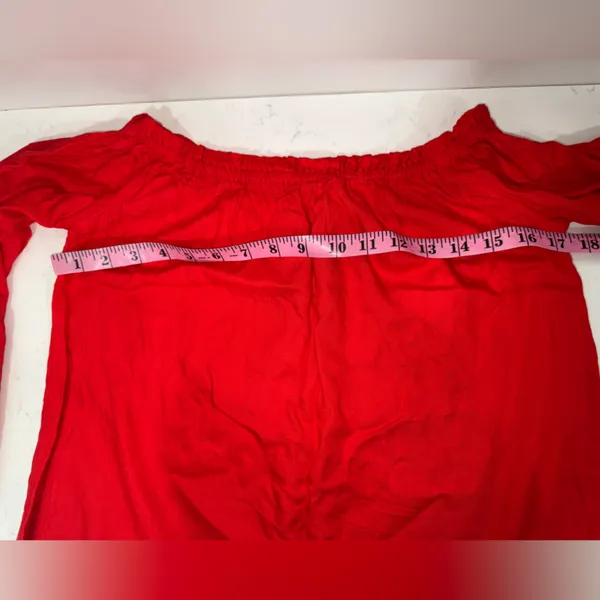 Dress Feathers Red Garment made in india - Image 8