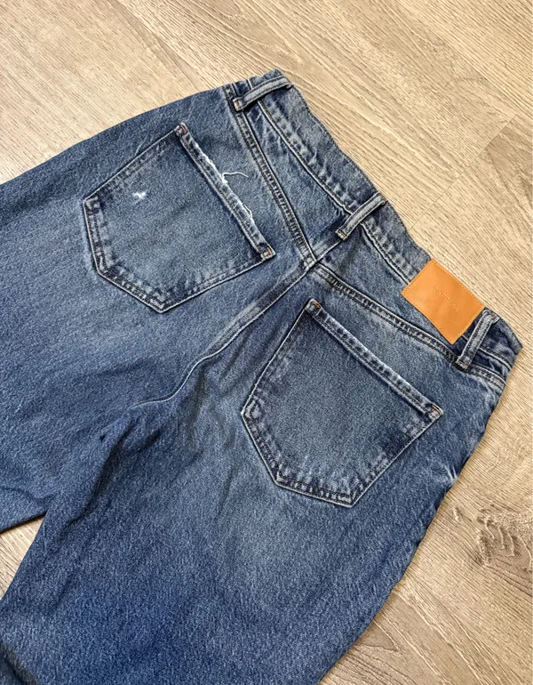 Express high rise straight ankle jeans - Image 4
