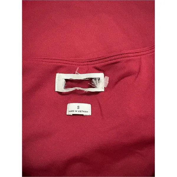 NWOT new Aritzia Dark Ruby Red symbolic dress long sleeve contour dress XS - Image 6