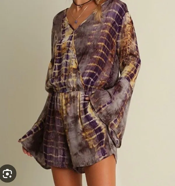 Bungee Festival Vacation Resort Romper NWT - Image 2