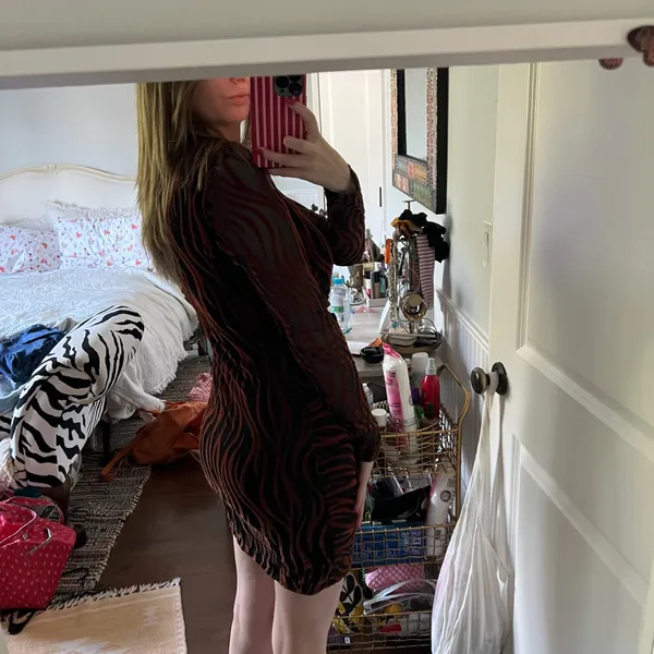 Bershka Dress Zebra - Image 8
