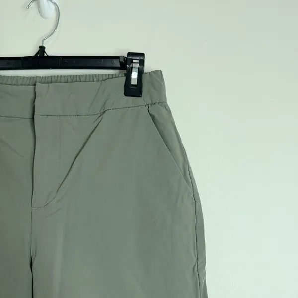 Figs FigsPro Skinny Zip Fly Elastic Waist Trouser Agave Green Scrub Work Pants S - Image 8