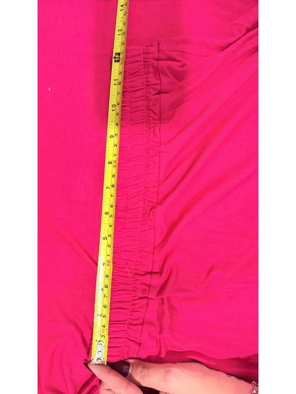 NWT SET Size M Brazilian Pink 2 Piece Maxi Skirt & Blouse - Image 3
