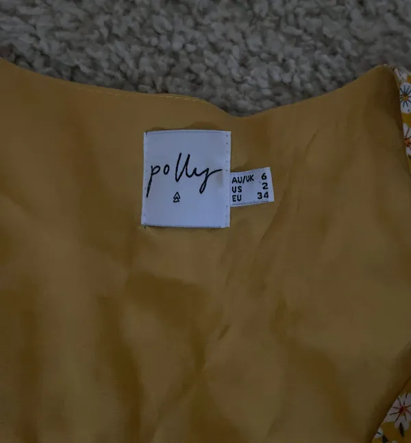 Princess Polly Yellow Dress - Image 3
