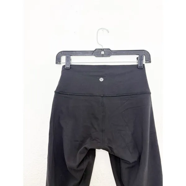 Lululemon Wunder Under High-Rise Tight Size 6 Black lw5bjws Stretch Athleisure - Image 13