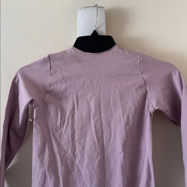SKIMS Essential Crew Neck Long Sleeve Bodysuit - Dusk, Size Large, $78 - Image 8