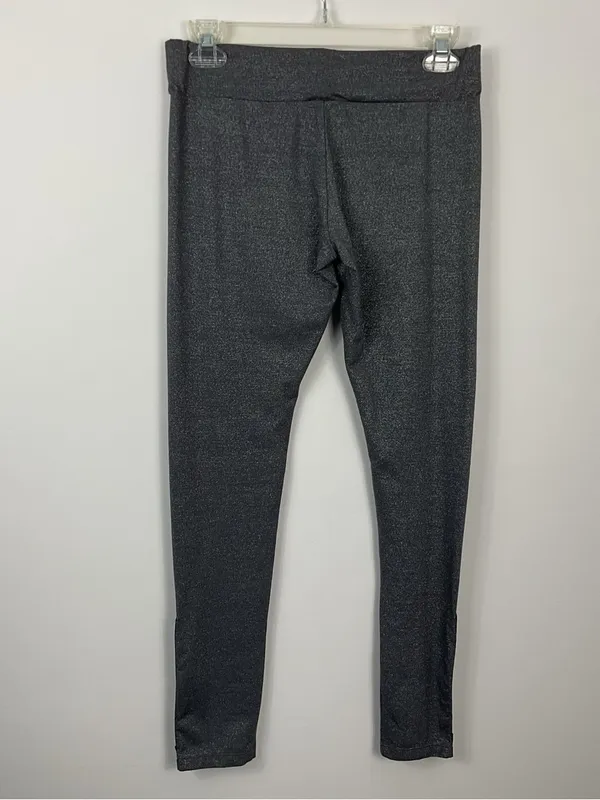 Free People Shimmer Sparkle Ankle Zip Leggings Womens Size Small - Image 3