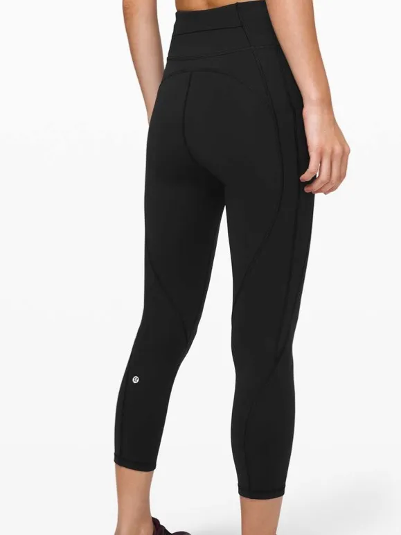 Lululemon Time To Sweat Crop 23"
Black - Image 8