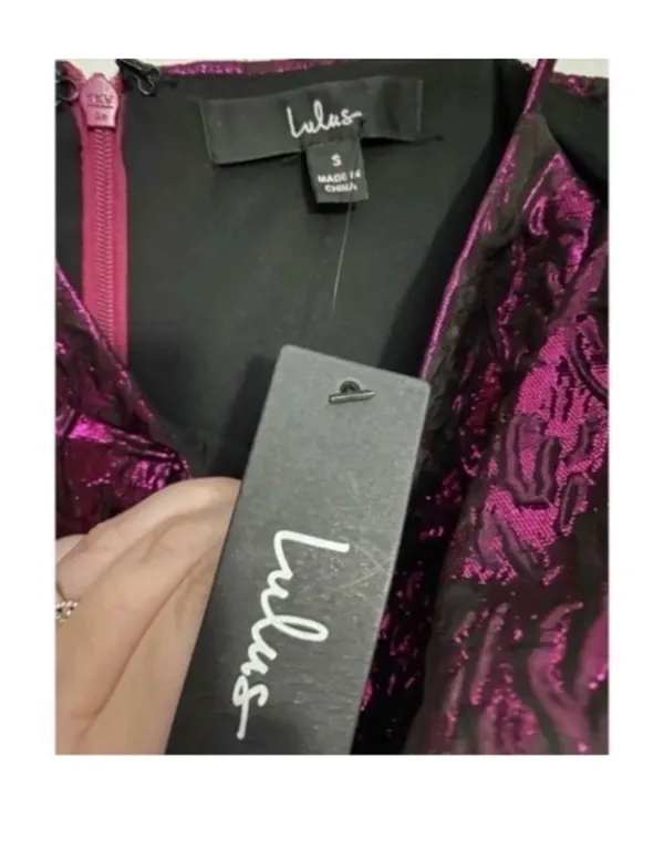 Lulus Magenta Mini Dress - Image 6