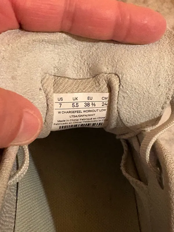 Lululemon Chargefeel Low Women’s Workout Shoes in Light Sage/Green Fern/White - Image 5
