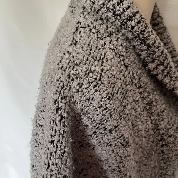 Vtg Y2K Side Effects Marled Cardigan Womens Sweater Sz M Chunky Knit Grandpa - Image 5