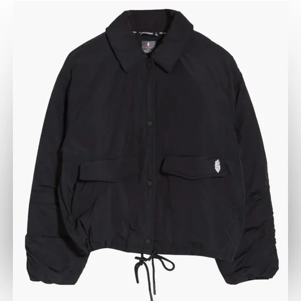 Free People Movement Off The Bleachers Coaches Puffer Jacket - Image 2