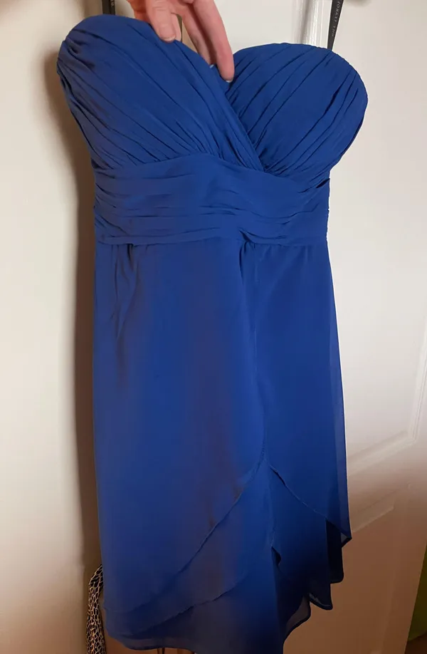 Blue Dress Size 4 - Image 2