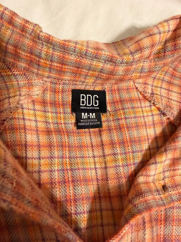 Urban Outfitters Oversized Flannel BDG Plaid - Image 3