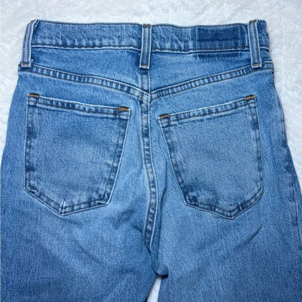 Abercrombie & Fitch Light Blue Denim Jeans High Rise 90’s - Image 4