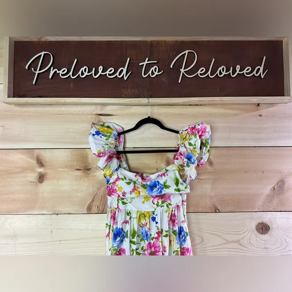 Altar’D State Floral Maxi Dress - Image 4