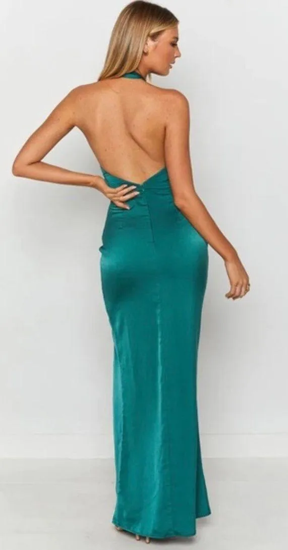 Beginning Boutique Higher Love Formal Dress Peacock - Image 2