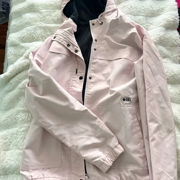 Volcom Light Pink Utility Jacket - Image 3