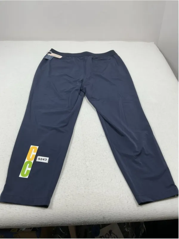 Womans NWT Tommy Bahama Everyday Pullon Active Pants XL Navy - Image 2