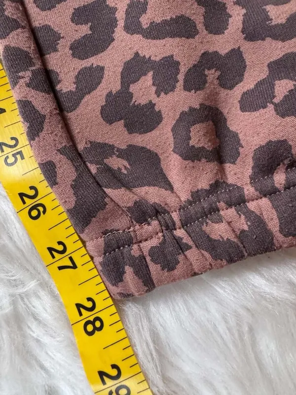 Grayson Threads Size XS Women's Leopard Print Two-Piece Loungewear Set - Image 12