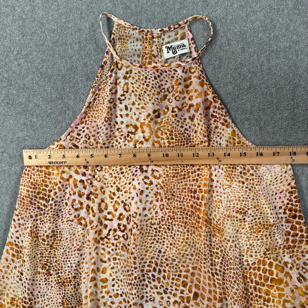 Show Me Your Mumu Selena Top Women's X-Small Animal Print Sheer High Neck Top - Image 5
