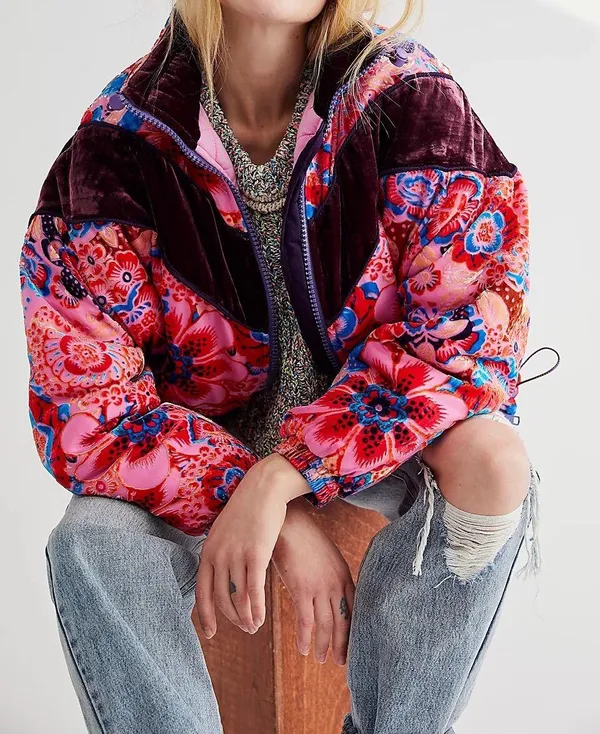 Free People Sun Valley Bomber Jacket - Image 2