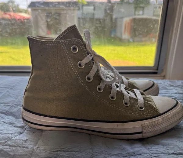 Sage Green Converse High-Top - Image 2