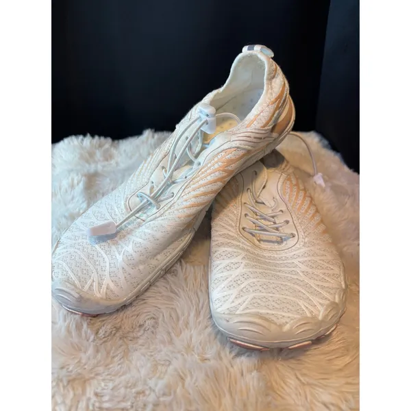 White Rose Gold Barefoot Running Shoes Minimalist Wide Toe Box Size 36 - Image 5