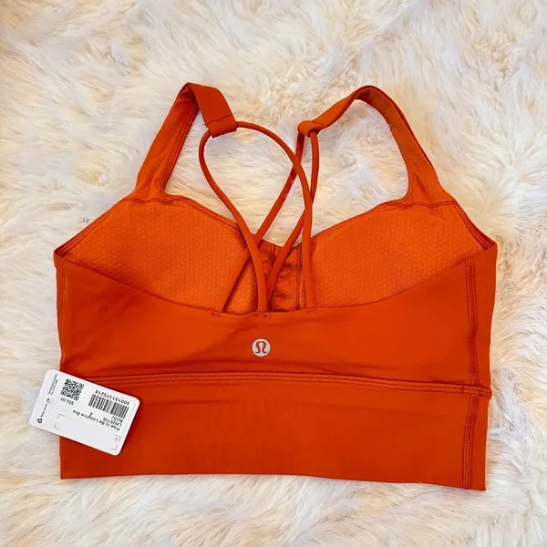 Lululemon NWT Free to Be Longline Bra / Burnt Orange - Image 2