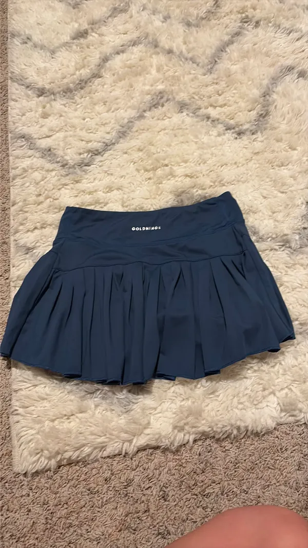 Gold Hinge Skirt Pleated - Image 2