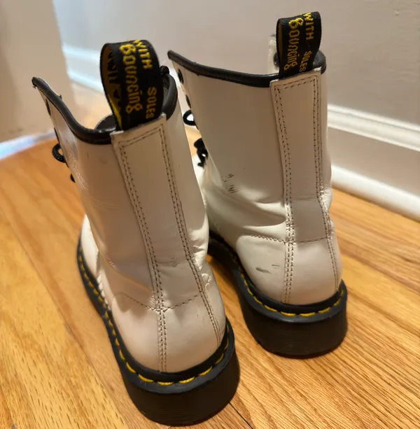 1460 White Boots - Image 2