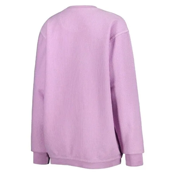 Pressbox Purple LSU‎ Tigers Vintage Wash Pullover Cord Comfy Sweatshirt XL NWT - Image 17