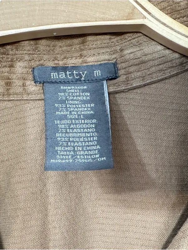 Corduroy Button - Image 6