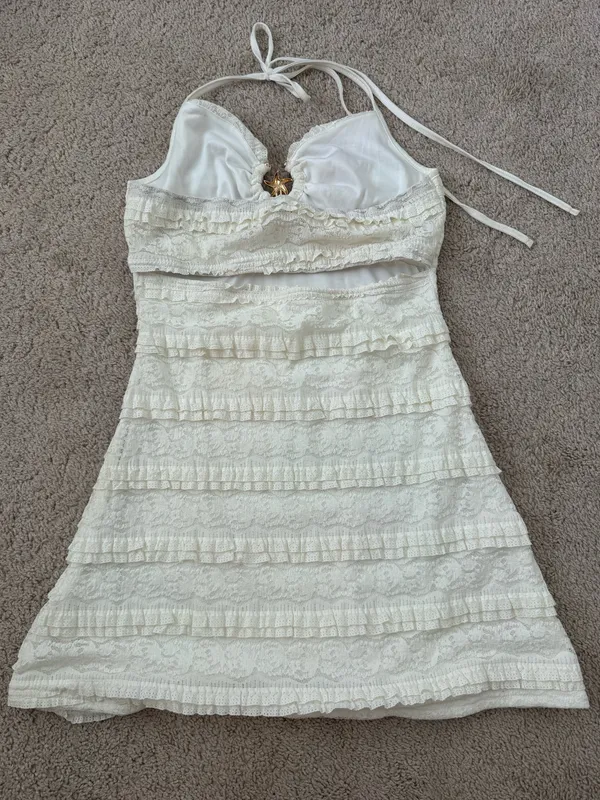 White mini dress - Image 3