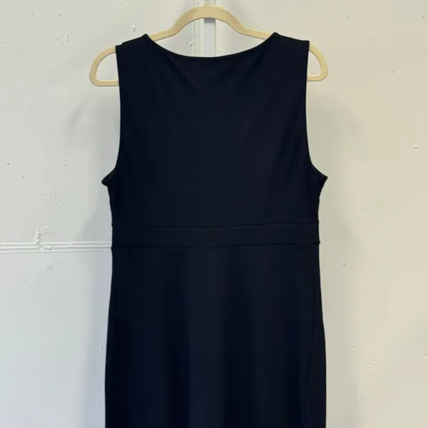 Isabella Oliver A Pea in the Pod Maternity Dress Pleated Empire Waist‎ Black Med - Image 6