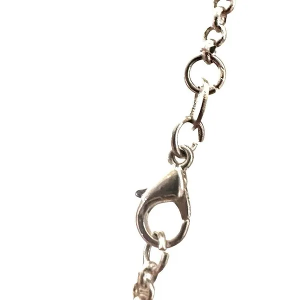Floating Charm silver tone Locket necklace Silver - Image 7